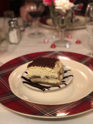 Tiramisu was outstanding!