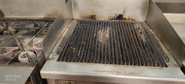 The grill your parents' food is cooked on