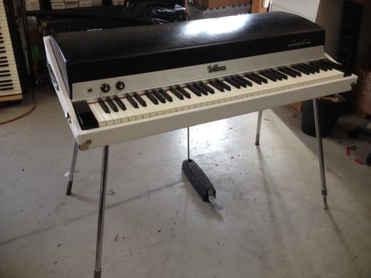 Fender Rhodes Stage Piano in White Tolex