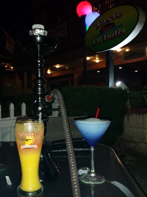 Drinks and hookah