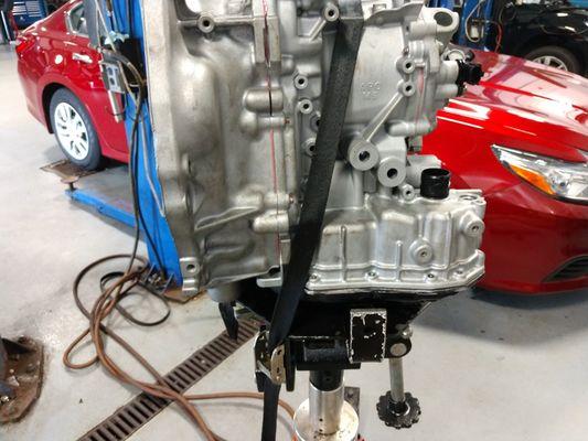 Installing a 2017 Nissan Sentra Transmission