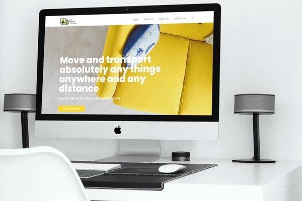 Website created for moving company