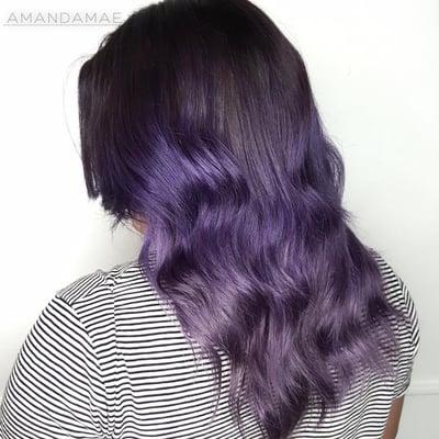 Purple Balayage