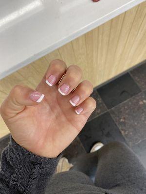 Gel Pink French by Michelle