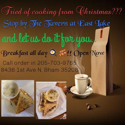 Call in your breakfast orders now!!!