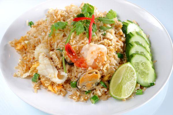 Jaydsiri Fried Rice mixed Seafood