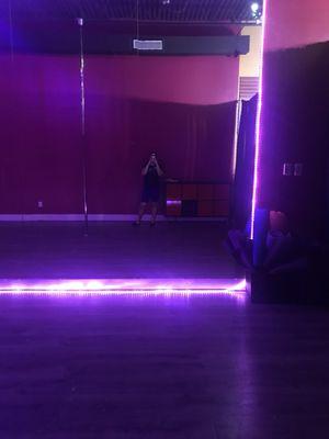 Exotic workouts pole dancing studio