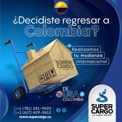 ¿De regreso a tu país?, realiza tu mudanza con nosotros y recibe directamente en el domicilio.