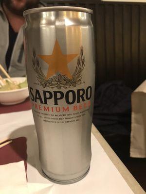 Japanese beer to go with our sushi