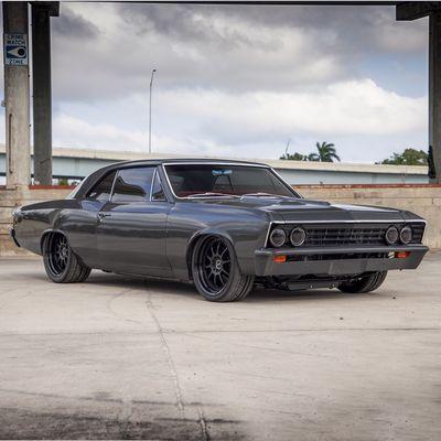 1967 Chevelle - Full frame off build on Accuair suspension.