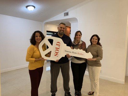 So grateful for helping Sandra & Argenis to buy their first home!