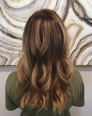 Balayage highlight