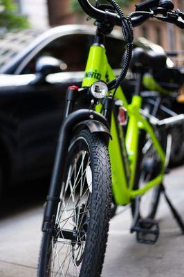 Whizz electric bike rental for delivery riders