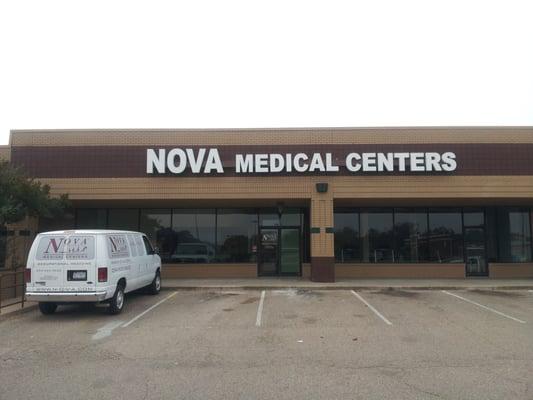 Nova Medical Centers' location in Waco, TX.