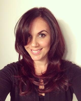 Got my color retouch and cut done by the awesome Tracy V. and blow dry by lovely Jackie :)