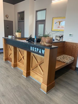 Reception area