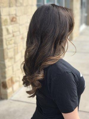 Soft balayage