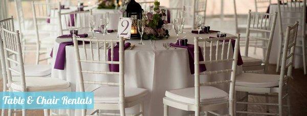 Party Tables and Chairs