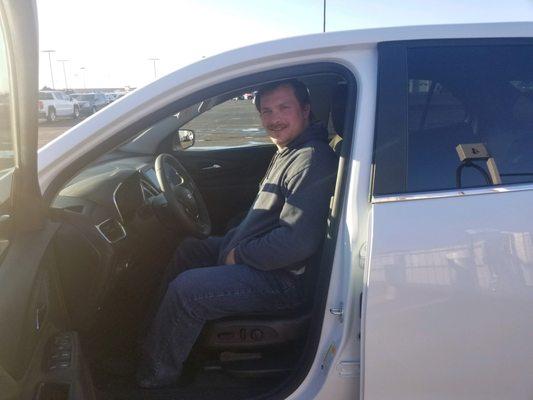 My husband getting him brand new 2021 equinox!