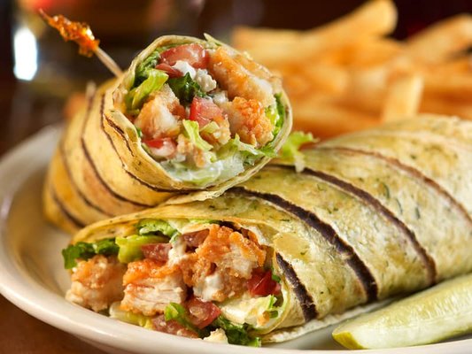 Buffalo Chicken Wrap!