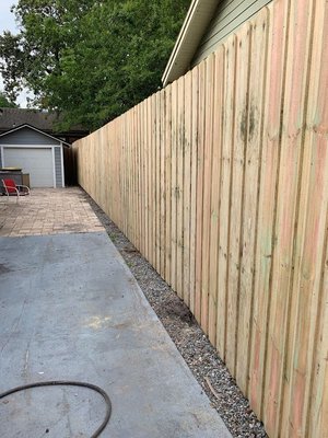 Fence work we have done