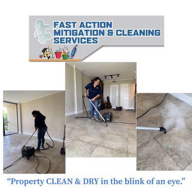 Now offering tile & grout cleaning! Contact us for an absolutely FREE quote.