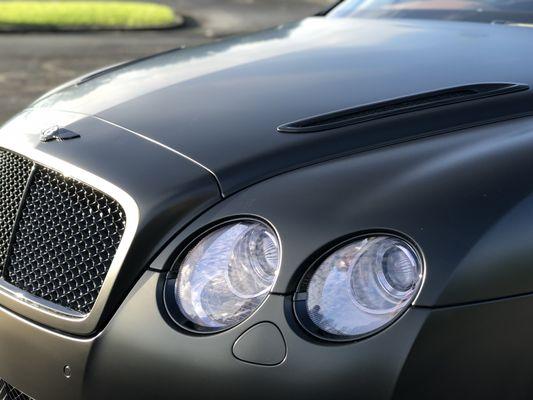 2010 Bentley Continental Satin Black Blackout