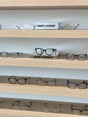 Saint Laurent glasses selection