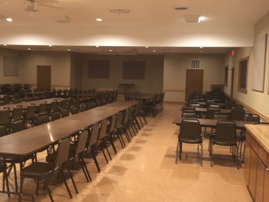 Dining hall available to rent for events