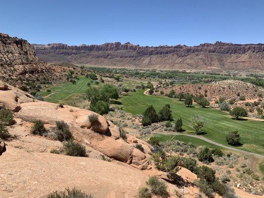 This is the Moab golf course!