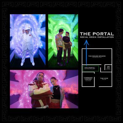 "The Portal" A4S Social Media Art Installation