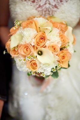 My wedding bouquet for the wedding ceremony at San Francisco City Hall