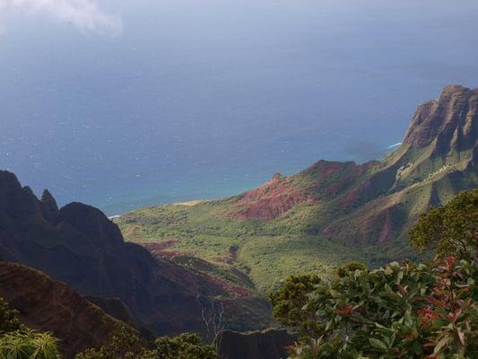 Kalalau valley from Kokee