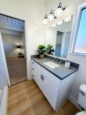 Renovated Master Bathroom