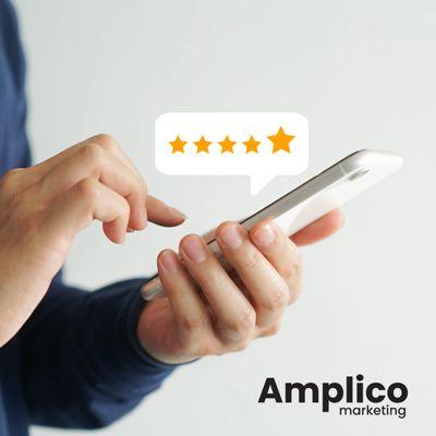 The longer a company exists, more likely it has a reputation online. Amplico Marketing builds systems that automate positive reviews.