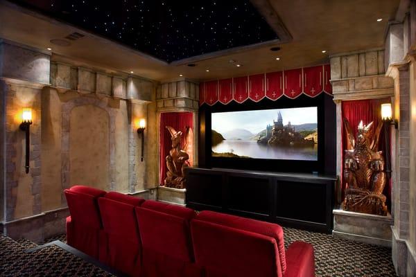 Architectural Interior: Media Room