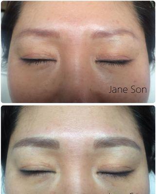 Eyebrows Semipermanent make up Newyork SnF