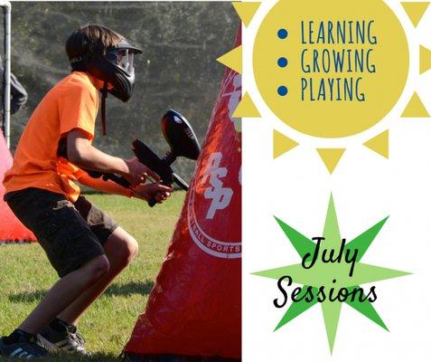 Things for kids to do in Tampa Bay - Paintball Summer Camp July 2019 Sessions.