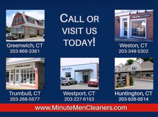 5 convenient locations throughout Fairfield County!