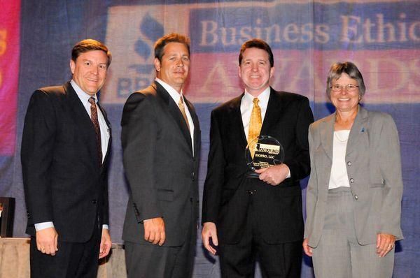 BIOPRO, LLC Business Ethics Awards 2009 Winner.