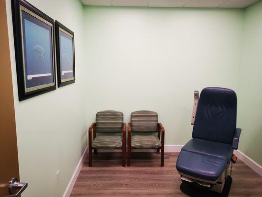 New office: treatment room 2.