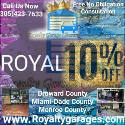 Royalty Garage Cleaning Services