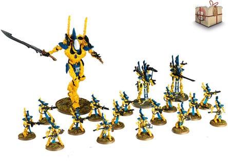 When the Eldar call upon their ghost warriors to go to war, it is a sure sign of impending doom. This collection combines the wr