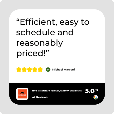 Customer Review rockwall