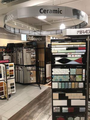 Tile, tile, tile anyone! We have the largest selection at great prices.