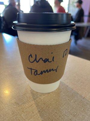 Chai latte