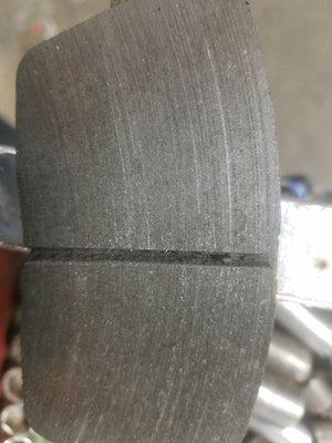 Are your brake pads making noise? Like these were... Time to change them