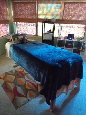 Our beautiful Massage Suite