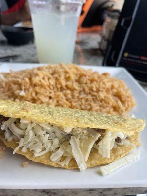 Kids Taco & Rice Meal