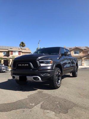 Ram Rebel in for maintenance wash